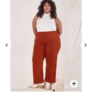 Big Bud Press Western Easy Pants L paprika red